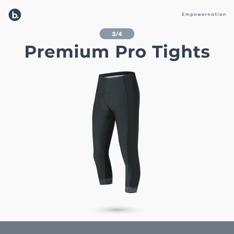 Premium PRO 3/4 Cycling Tights